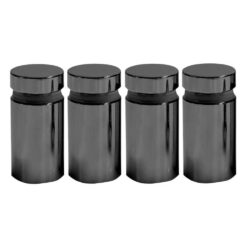 avstandsfester sort chrome ø12mm