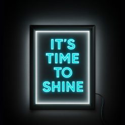 led klippsramme a3 (sort)