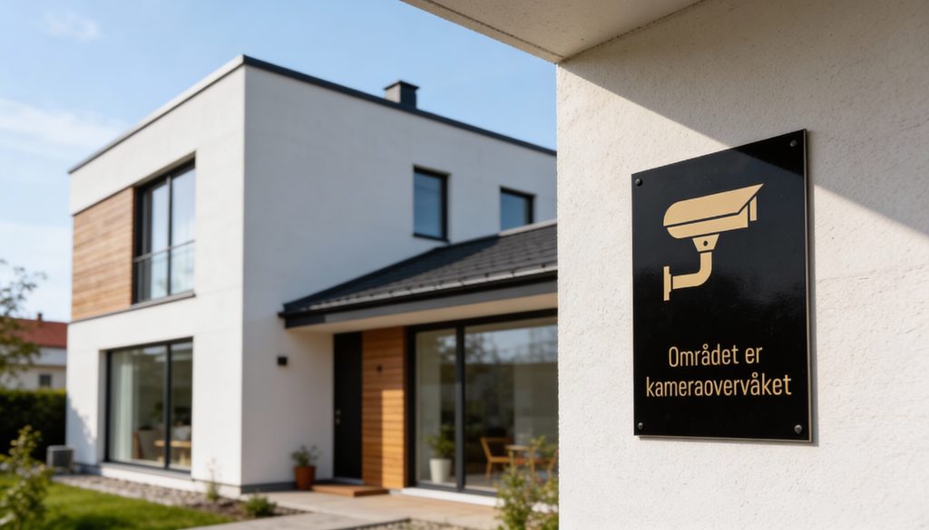 freepik a4 skilt festet p vegg ved hushjrne av moderne hus 47851