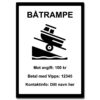båtrampe mot avgift 50x70