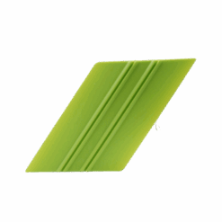 squeegee parallellogram 12.5x7.7cm grønn v53