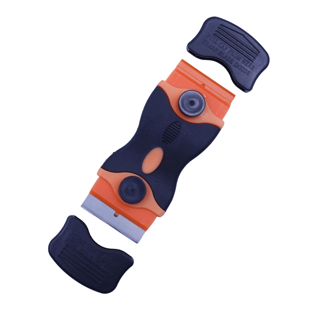 plastic metal razor blade scraper 13x4.5cm v166