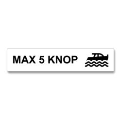 max 5 knop med ikon hvit