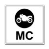 mc parkering skilt symbol skilt 50x50