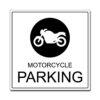 motorcycle parking med symbol 50x50