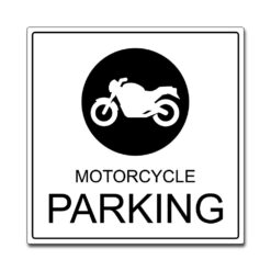 motorcycle parking med symbol 50x50