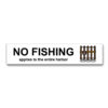 no fishing applies to entire harbor