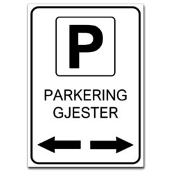 parkering gjester med p pil venstre (kopi)