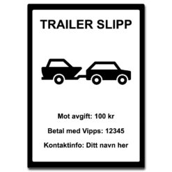 trailer slipp mot avgift 50x70