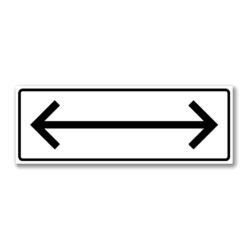 underskilt pil høyre og venstre hvit