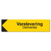 byggeplass varelevering venstre