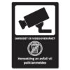 området er videoovervåket hensetting avfall sort