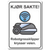 kjør sakte robotgressklipper v2