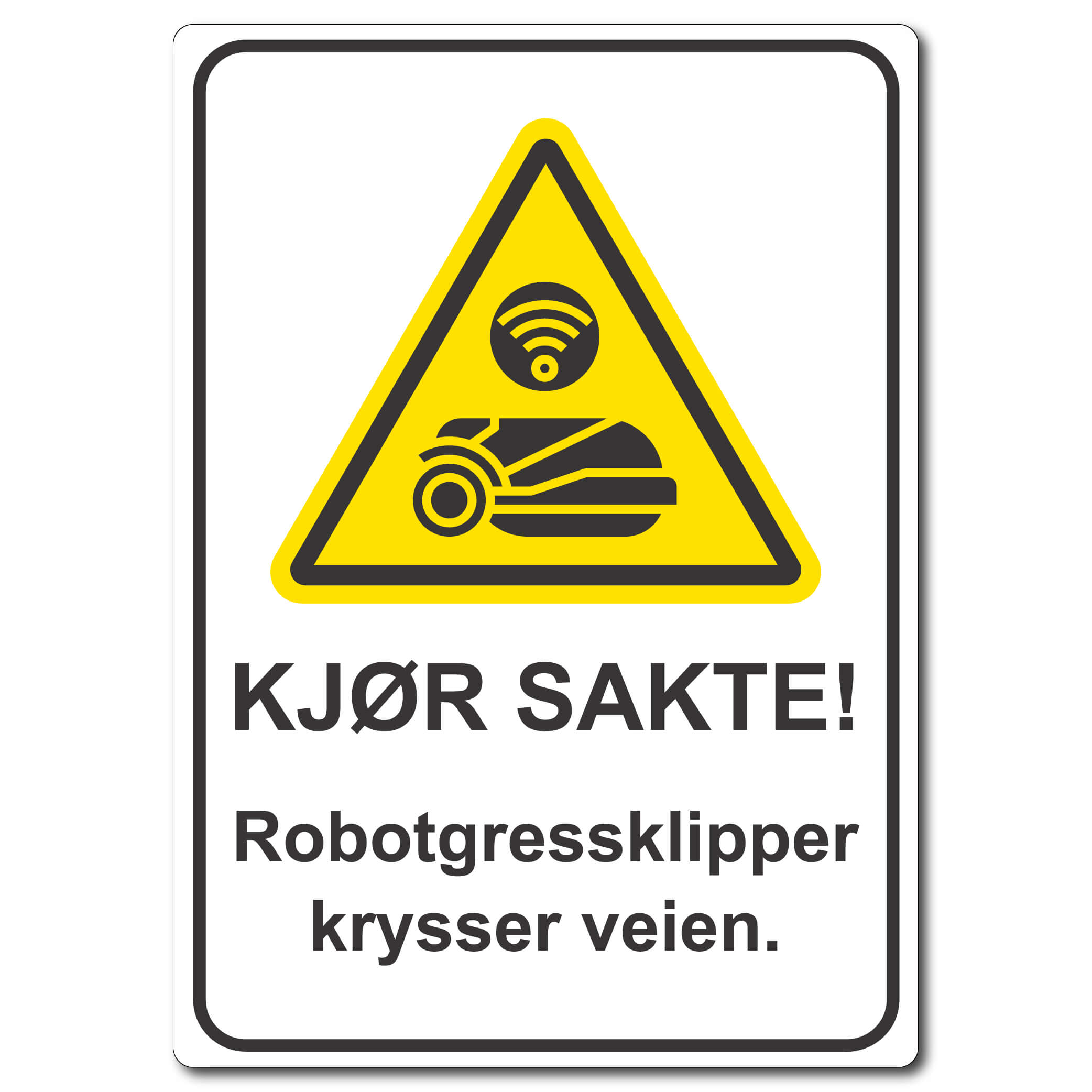 kjør sakte robotgressklipper v3