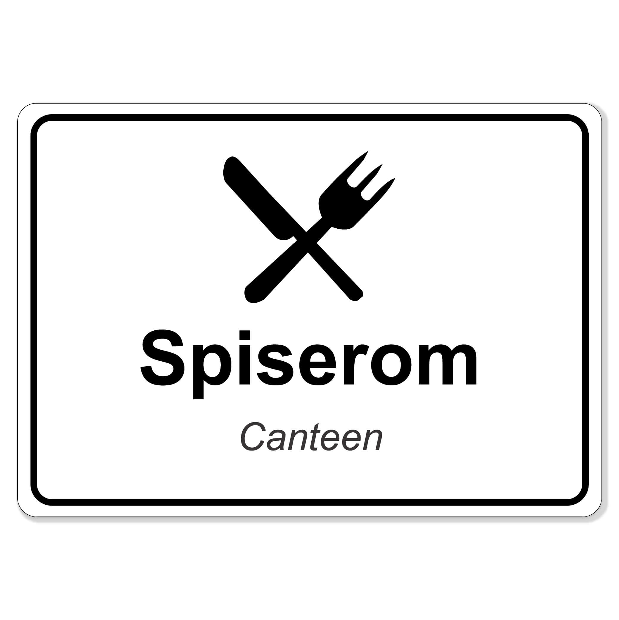 byggeplass brakkeskilt spiserom