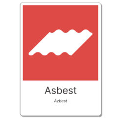 byggeplass sortering asbest + polsk