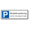 skråstilt påarkering