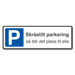 skråstilt påarkering