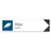 byggeplass pil sortering gips + engelsk