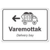 byggeplass varelevering delivery bay