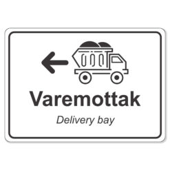 byggeplass varelevering delivery bay