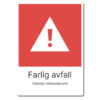 byggeplass sortering farlig avfall + polsk
