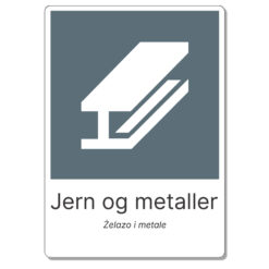 byggeplass sortering jern og metaller + polsk