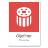 byggeplass sortering oljefilter + polsk
