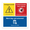 kombiskilt adgang og registrering