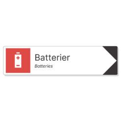 byggeplass pil sortering batterier + engelsk