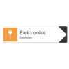 byggeplass pil sortering elektronikk + engelsk